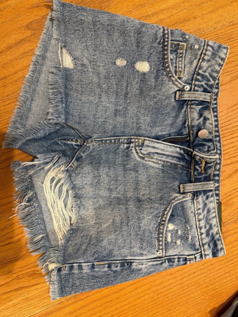 Wild Fable mid rise cutoffs